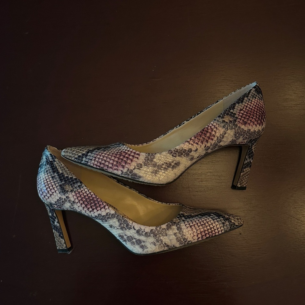 Snakeskin Vince Camuto Heels